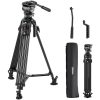 Ulanzi VideoFast Heavy-Duty Tripod with Fluid Head (Carbon Fiber) - Image 3
