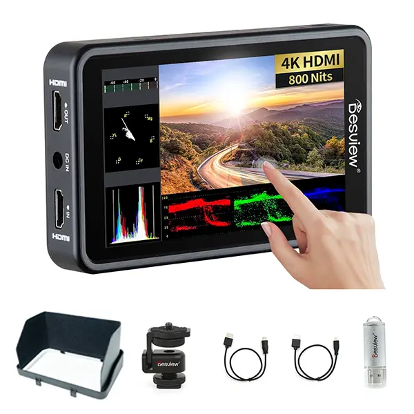 desview-r5ii-55-on-camera-touch-monitor