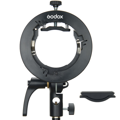 Godox-S2-Speedlite-Bracket-for-Bowens_.jpg Godox S2 Speedlite Bracket for Bowens - Image 1