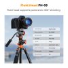 K&F Concept T254A7 Video Tripod with FH-03 Fluid Head – Professional 360° Pan & Tilt (Nairobi, Kenya)
