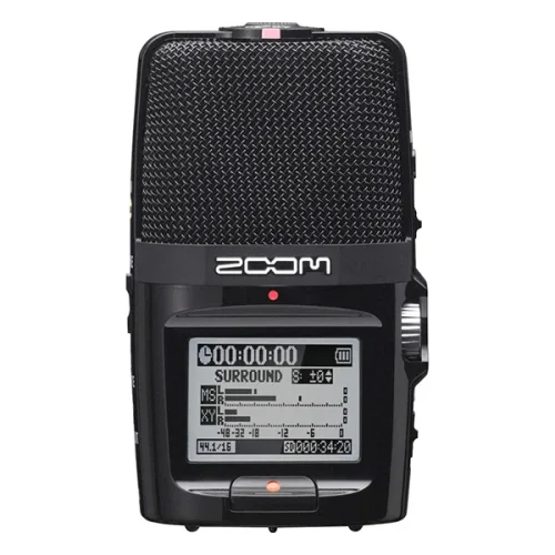 Zoom H2n 2-Input / 4-Track Portable Handy Recorder with Onboard 5-Mic Array