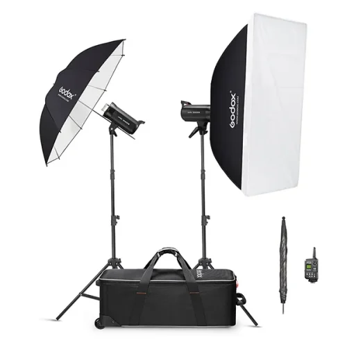 Godox SK400II-V Studio Flash Monolight (2-Light Kit)