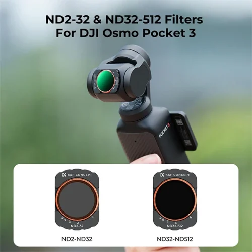 K&F Concept Nano-X VND Filter Kit DJI Osmo Pocket 3 Kenya