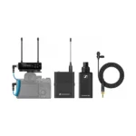 Sennheiser EW-DP ENG SET Camera-Mount Digital Wireless Combo Microphone System