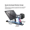 Desview T12S 12.9" Portable Teleprompter for Smartphone/Tablets with Remote Control - Image 2