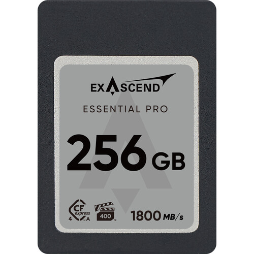 Exascend-256GB-Essential-Pro-CFexpress-4.0-Type-A-Memory-Card.jpg Exascend 256GB Essential Pro CFexpress 4.0 Type A Memory Card - Image 1