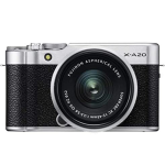 Fujifilm X-A20 Mirrorless Digital Camera with Fujinon XC15-45mm