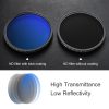 K&F Concept KV34 67mm ND2-ND400 Blue Multi-Coated Variable ND Filter - Image 5