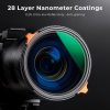 K&F Concept 77mm Nano-X Series 2-in-1 Variable ND4-ND64 & CPL Filter - Image 2