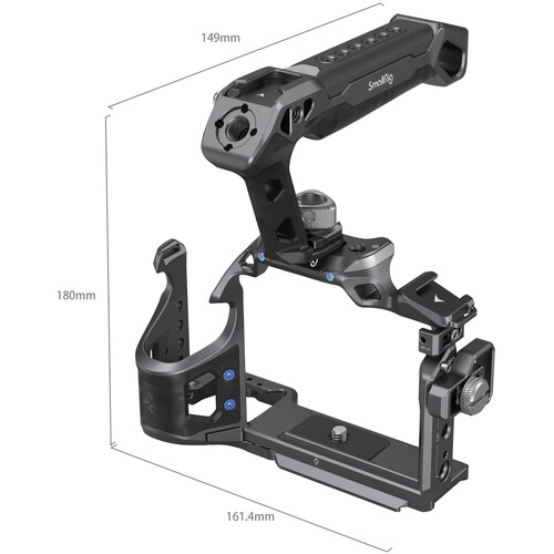 SmallRig Rhinoceros Basic Cage Kit for Sony a7R V, a7 IV & a7S III – Camera Cage for Mirrorless Cameras