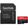 SanDisk 128GB Extreme Pro microSDXC UHS-I Memory Card with SD Adapter