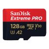 SanDisk 128GB Extreme Pro microSDXC UHS-I Memory Card with SD Adapter - Image 2