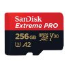 SanDisk 256GB Extreme Pro microSDXC UHS-I  Memory Card with SD Adapter - Image 2