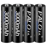 Palo AA 1.2V AA 3000mAh Rechargeable Batteries