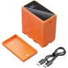 smallrig-l-seriesnp-f970-usb-c-rechargeable-camera-battery-orange