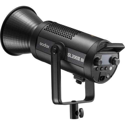 Godox SL200IIIBI Bi-Color LED Monolight – 2800K-6500K, 96 CRI, 95,400 Lux, Bowens Mount