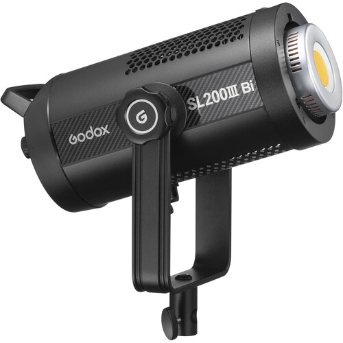 Godox SL200IIIBI Bi-Color LED Monolight – 2800K-6500K, 96 CRI, 95,400 Lux, Bowens Mount