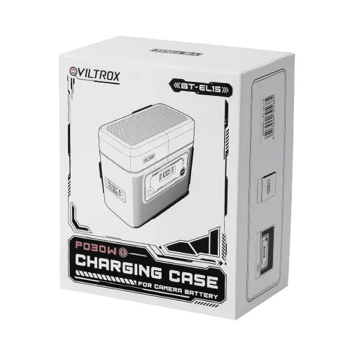 Viltrox Camera Battery Charging Case – 5500mAh Power Bank, 30W PD Fast Charge, LCD Display Best Price Nairobi Kenya